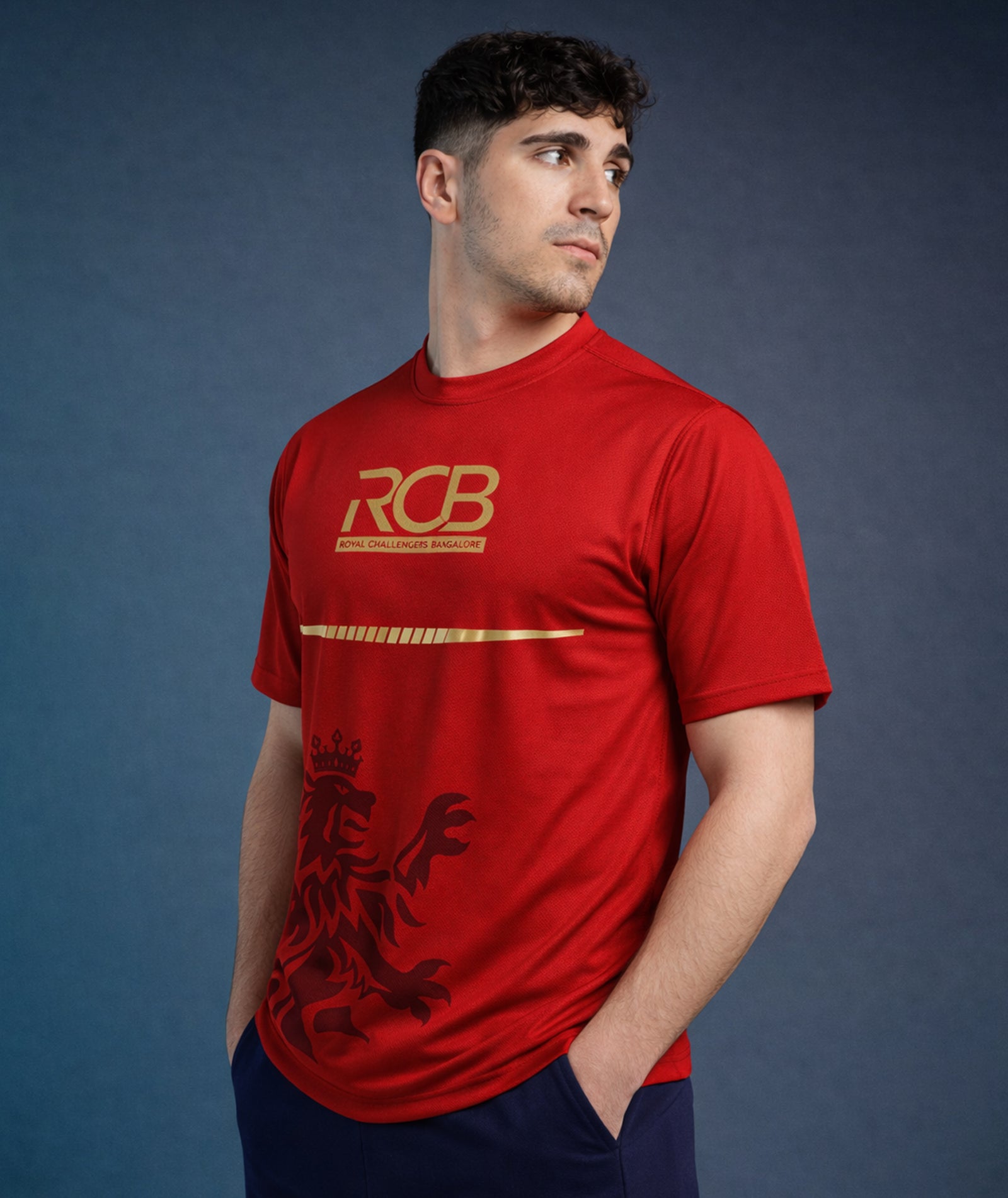 Mens IPL Cricket Jersey T-Shirt | RCB