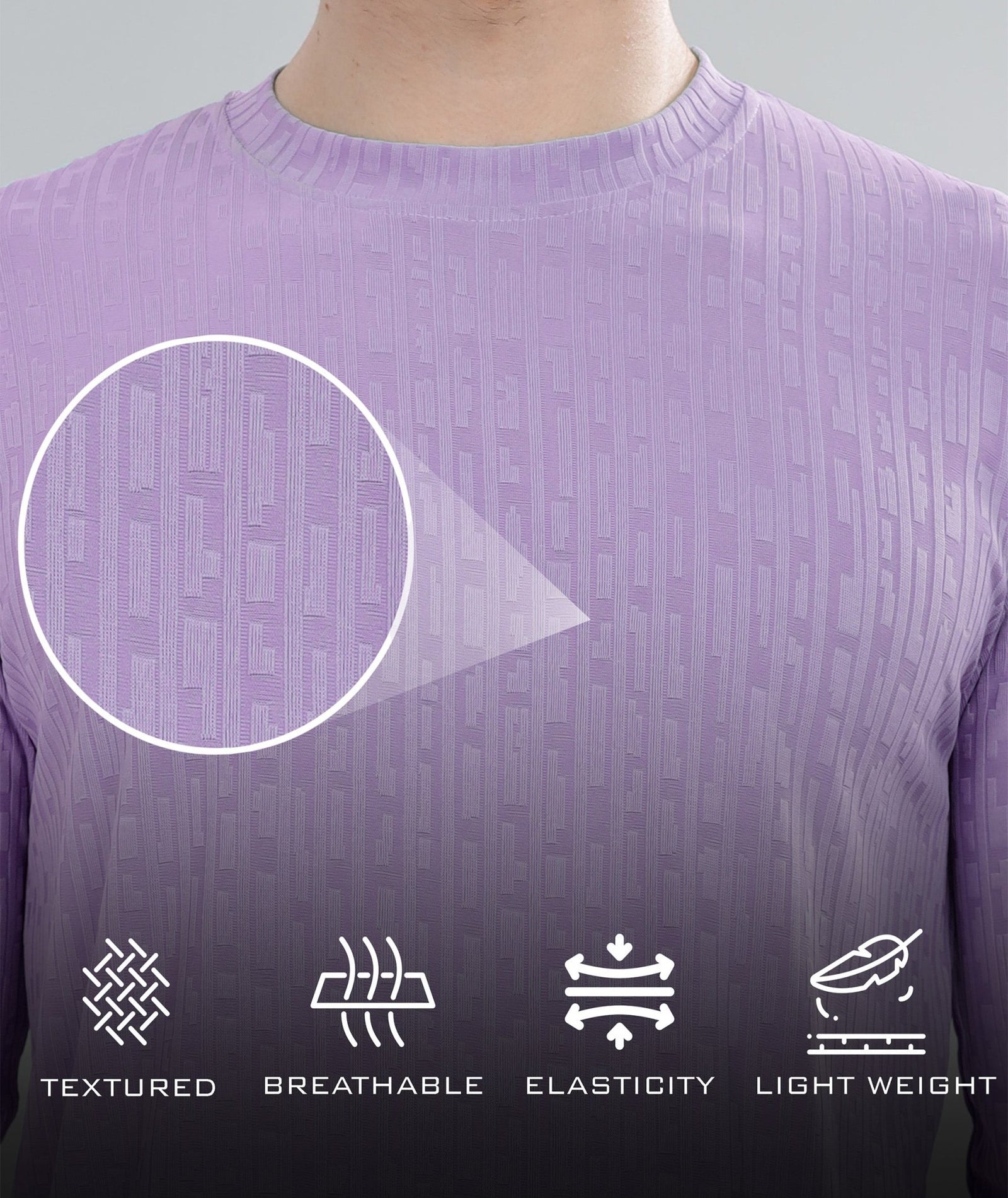 Men's Full Sleeve Polycotton T-Shirt