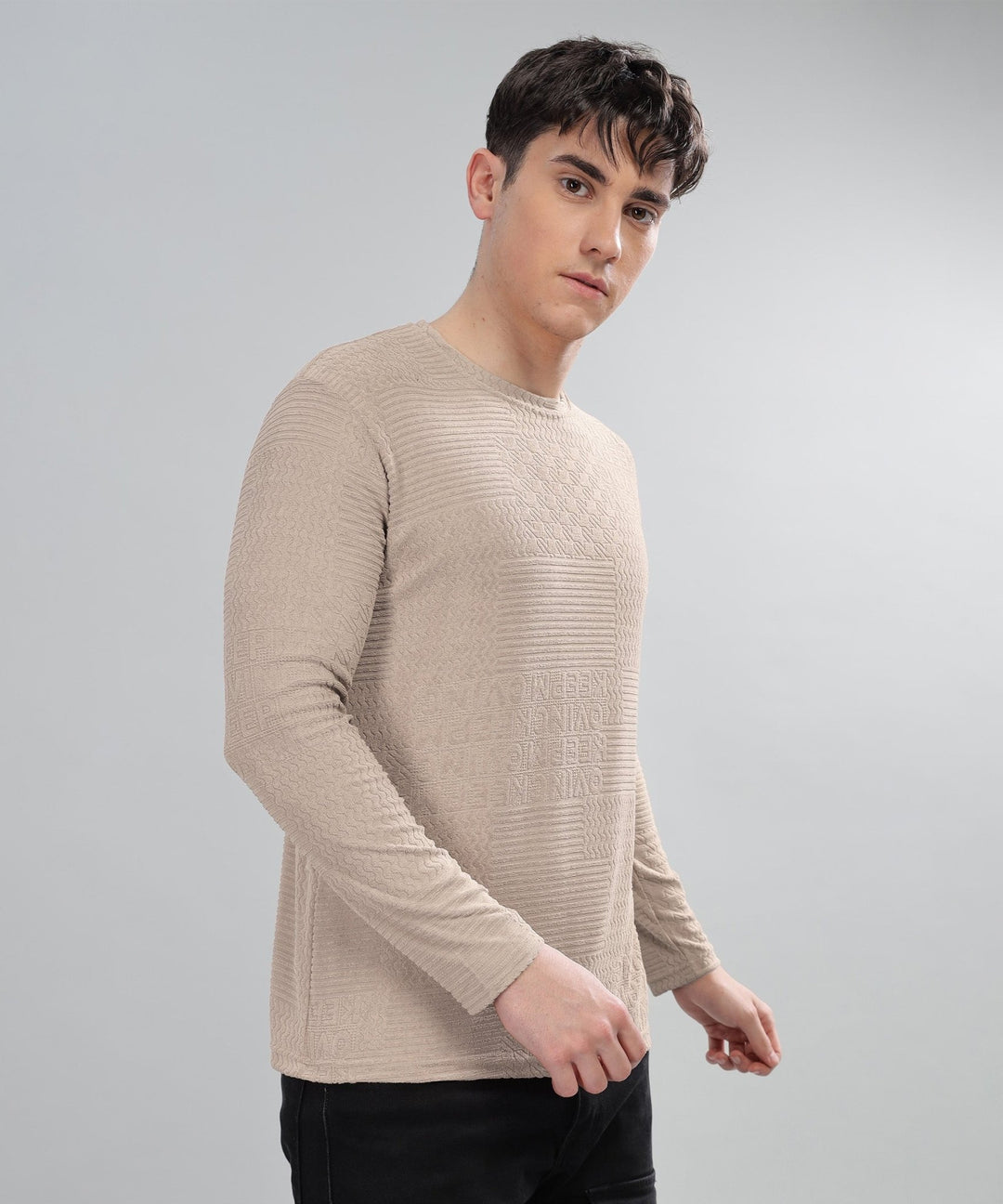 Men's Full Sleeve Polycotton T-Shirt