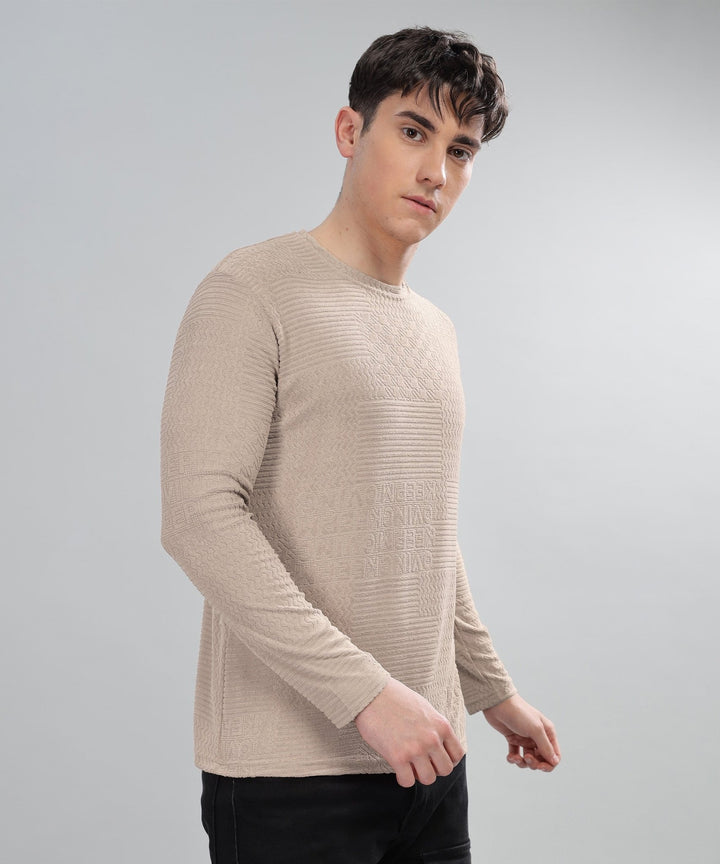 Men's Full Sleeve Polycotton T-Shirt