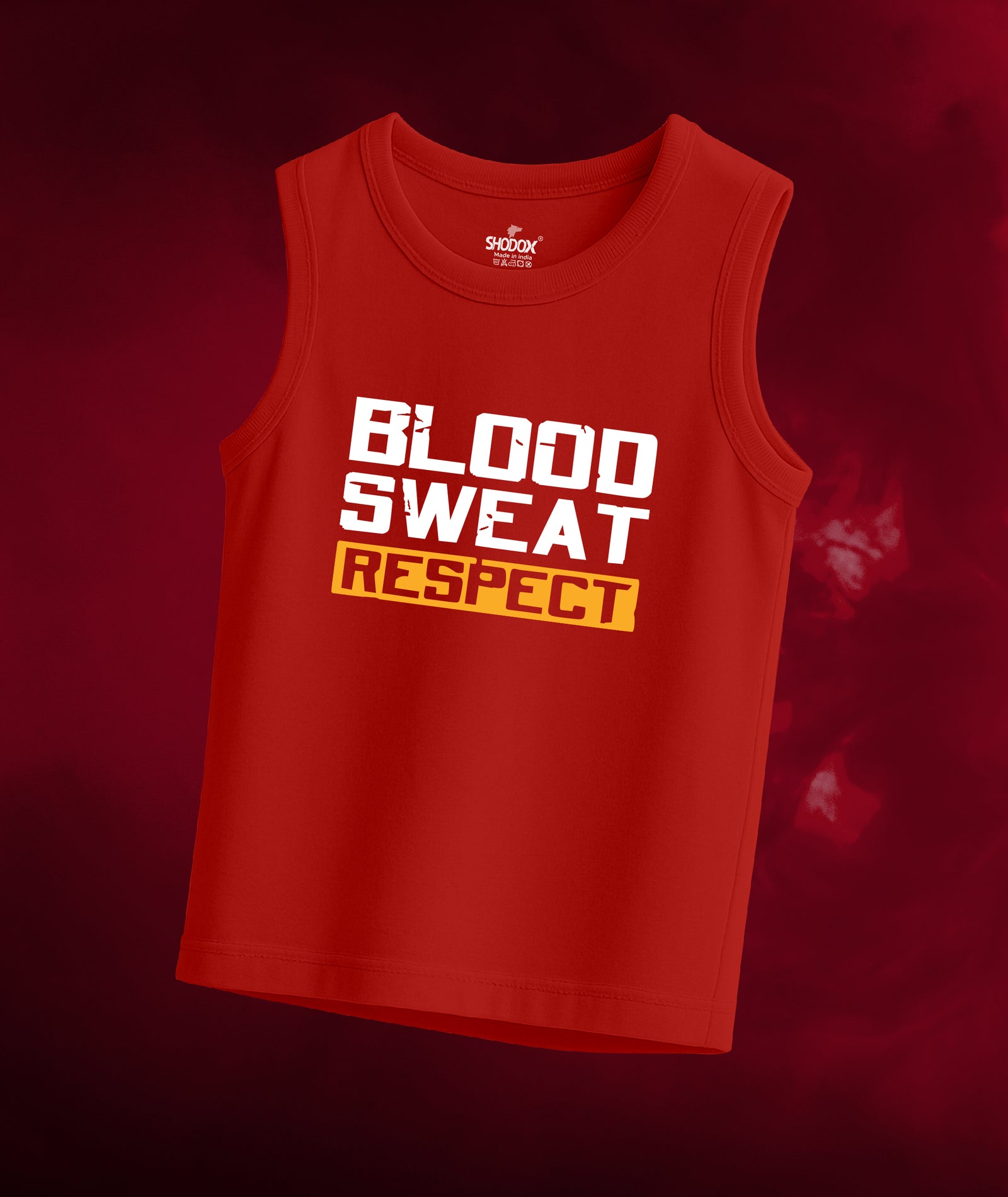 Red Mens Relaxed Fit Tshirt