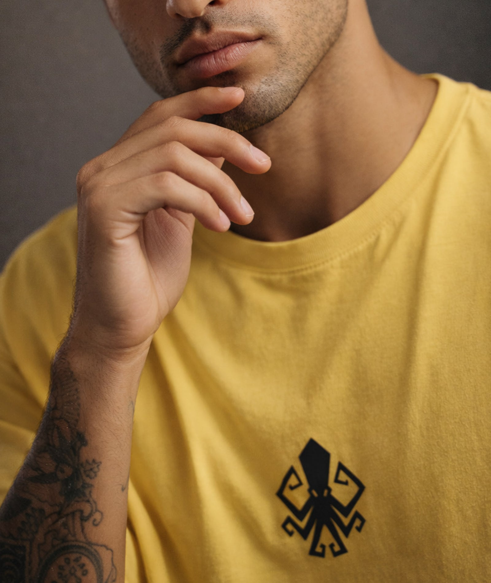 Mens Cotton Oversized Graphic T-Shirt | Front & Back Print