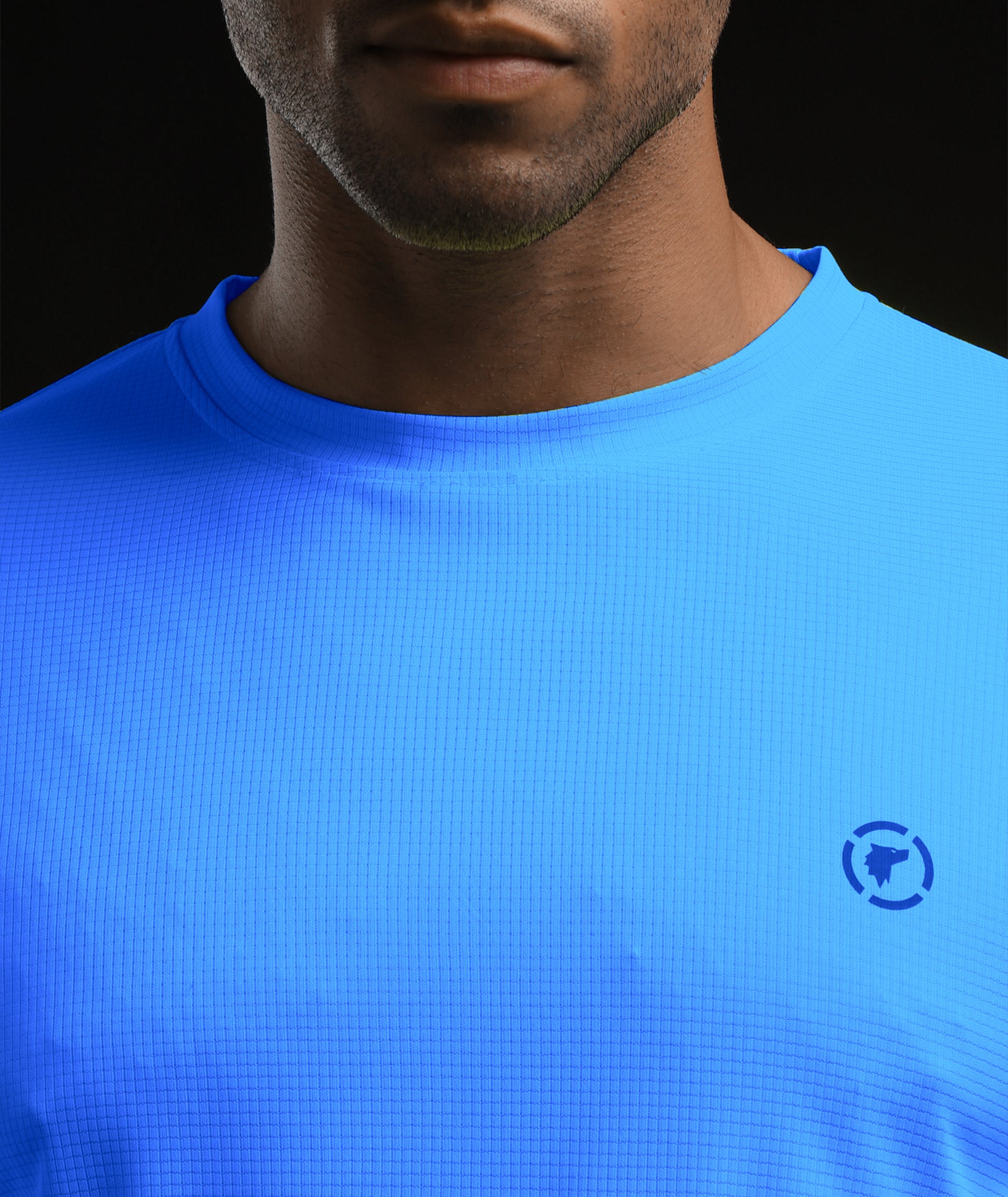 Mens Breathable Lightweight Sports T-Shirt | Blue