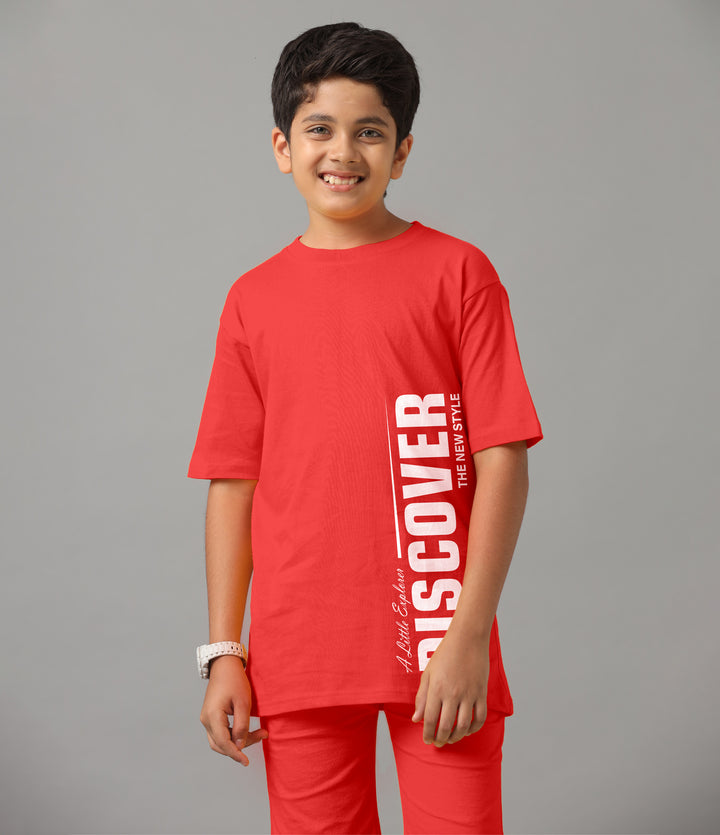 BOYS COORDS in RED