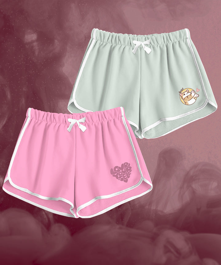 Women's Shorts Pack of 2