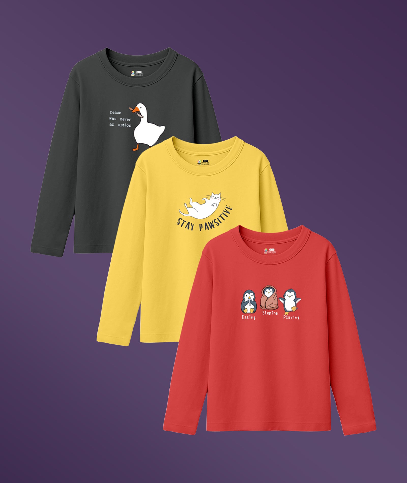 GIRL'S FULL SLEEVE TSHIRT