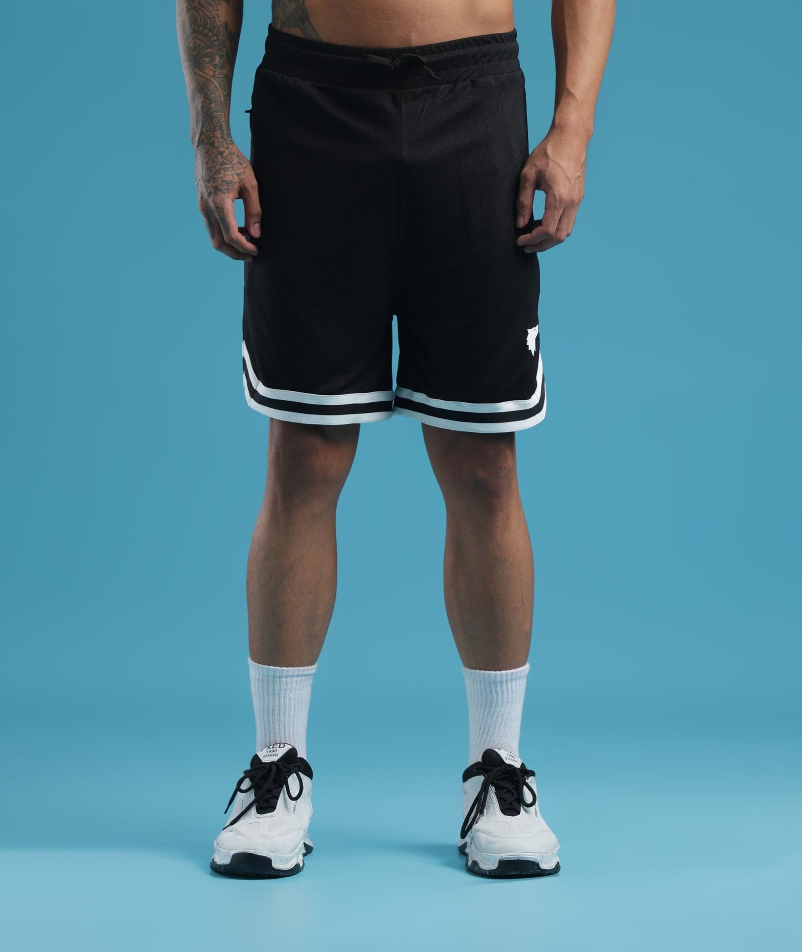 Mens Athletic Shorts with Pockets | Black