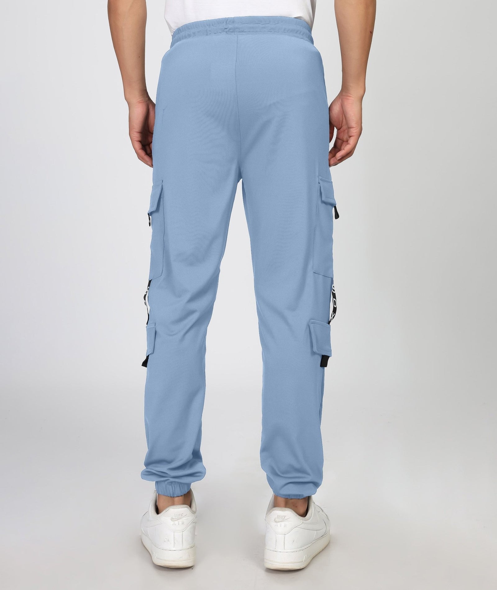 Mens Regular Fit Cargo Trackpants