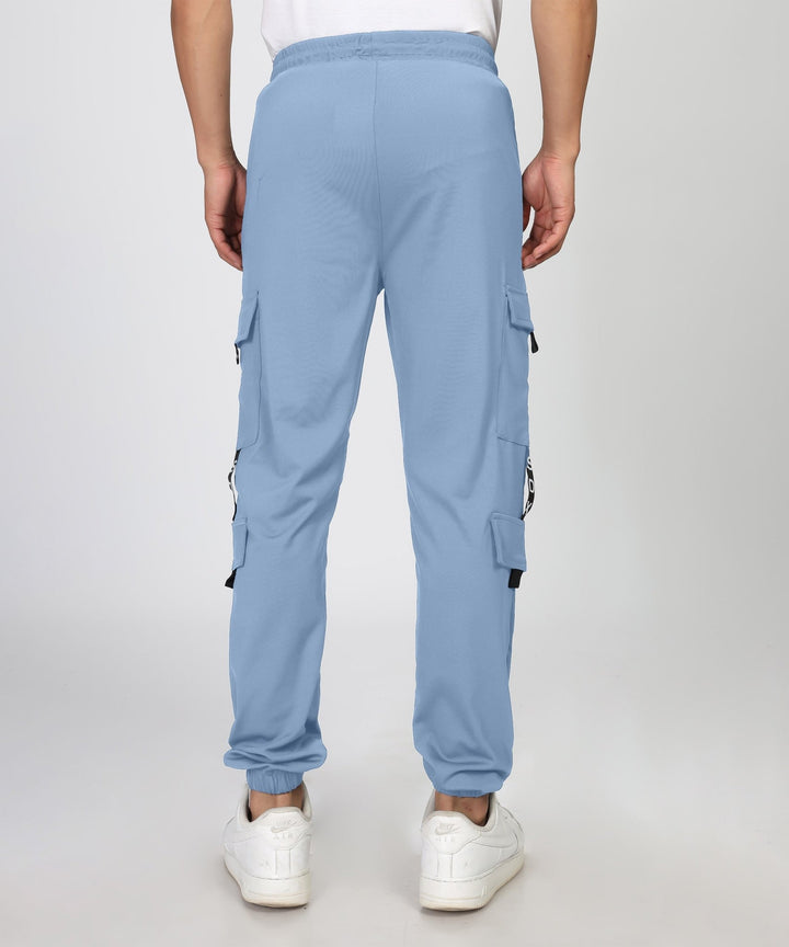 Mens Regular Fit Cargo Trackpants