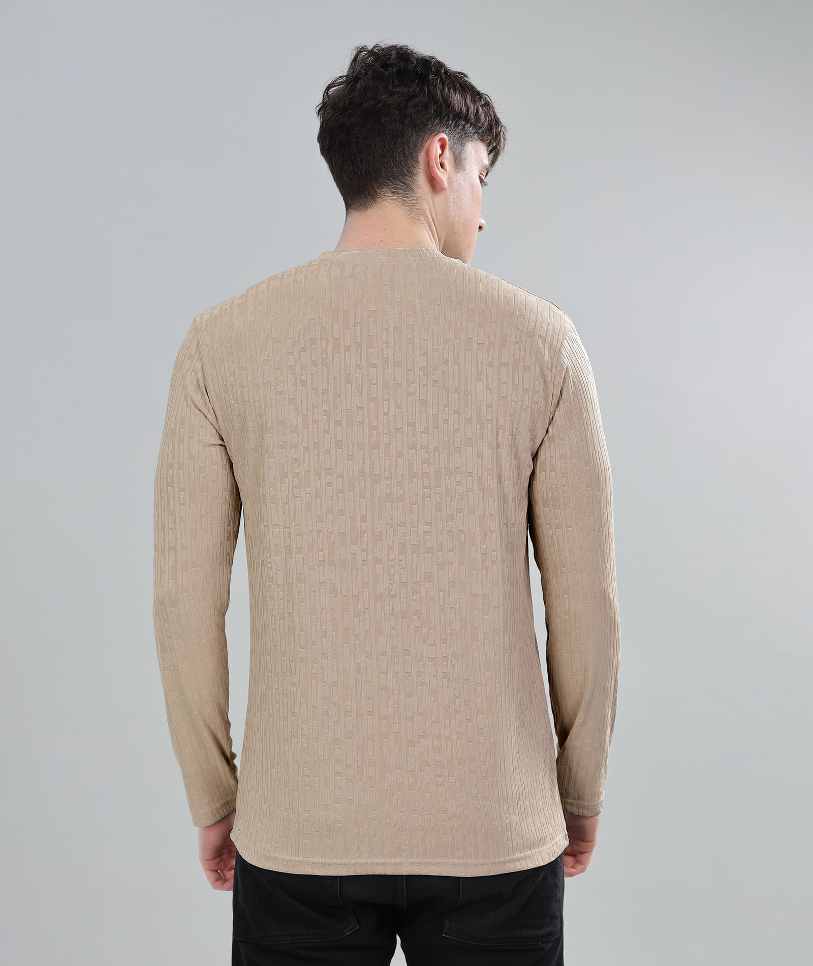 Men's Full Sleeve Polycotton T-Shirt