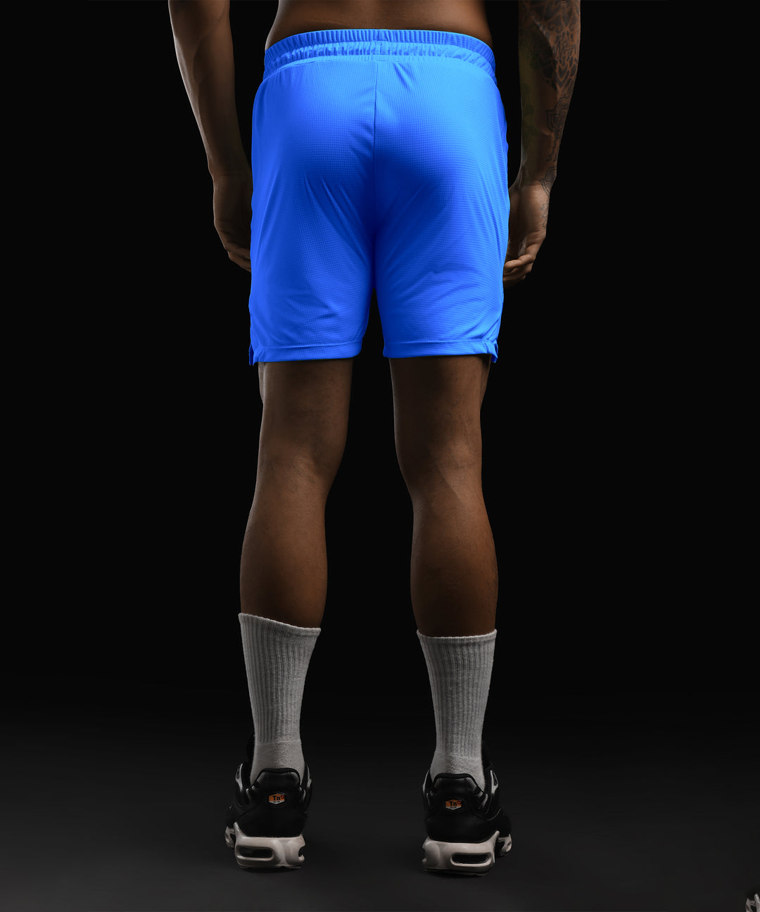 Mens Athletic Sportswear Shorts with Pockets | Blue