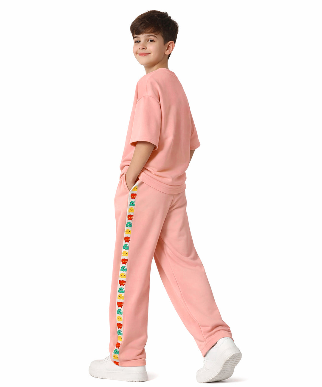 Boys Trendy Printed  Co-Ord Set | Regular Fit