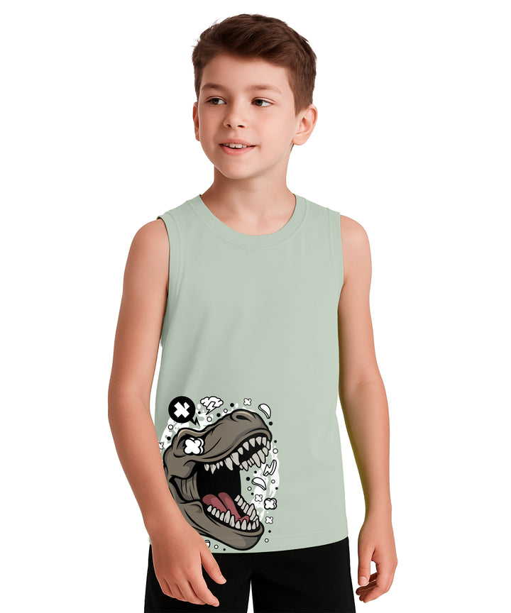 BOYS PRINTED VEST (PACK OF 3)