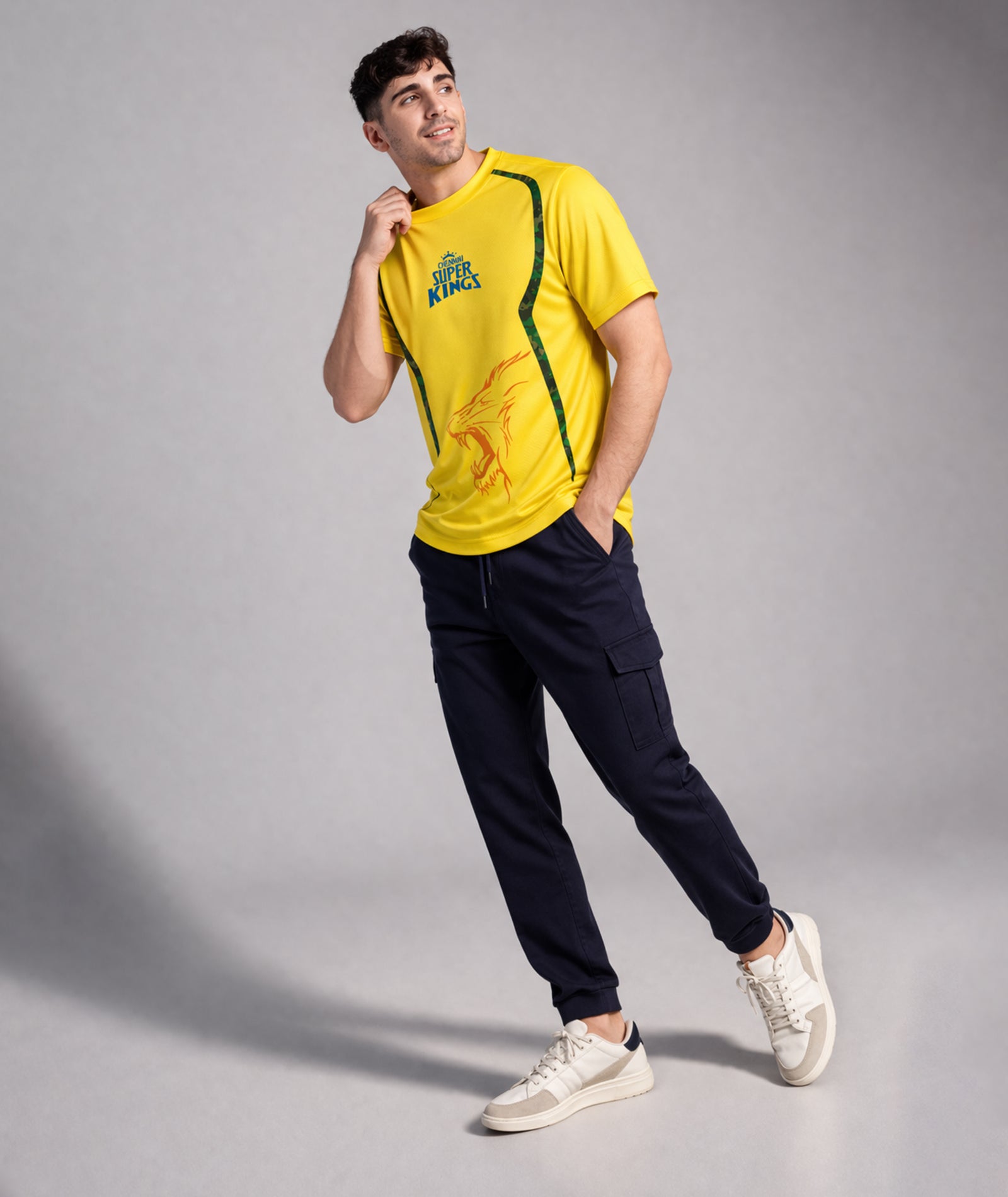 Mens IPL Cricket Jersey T-Shirt | CSK