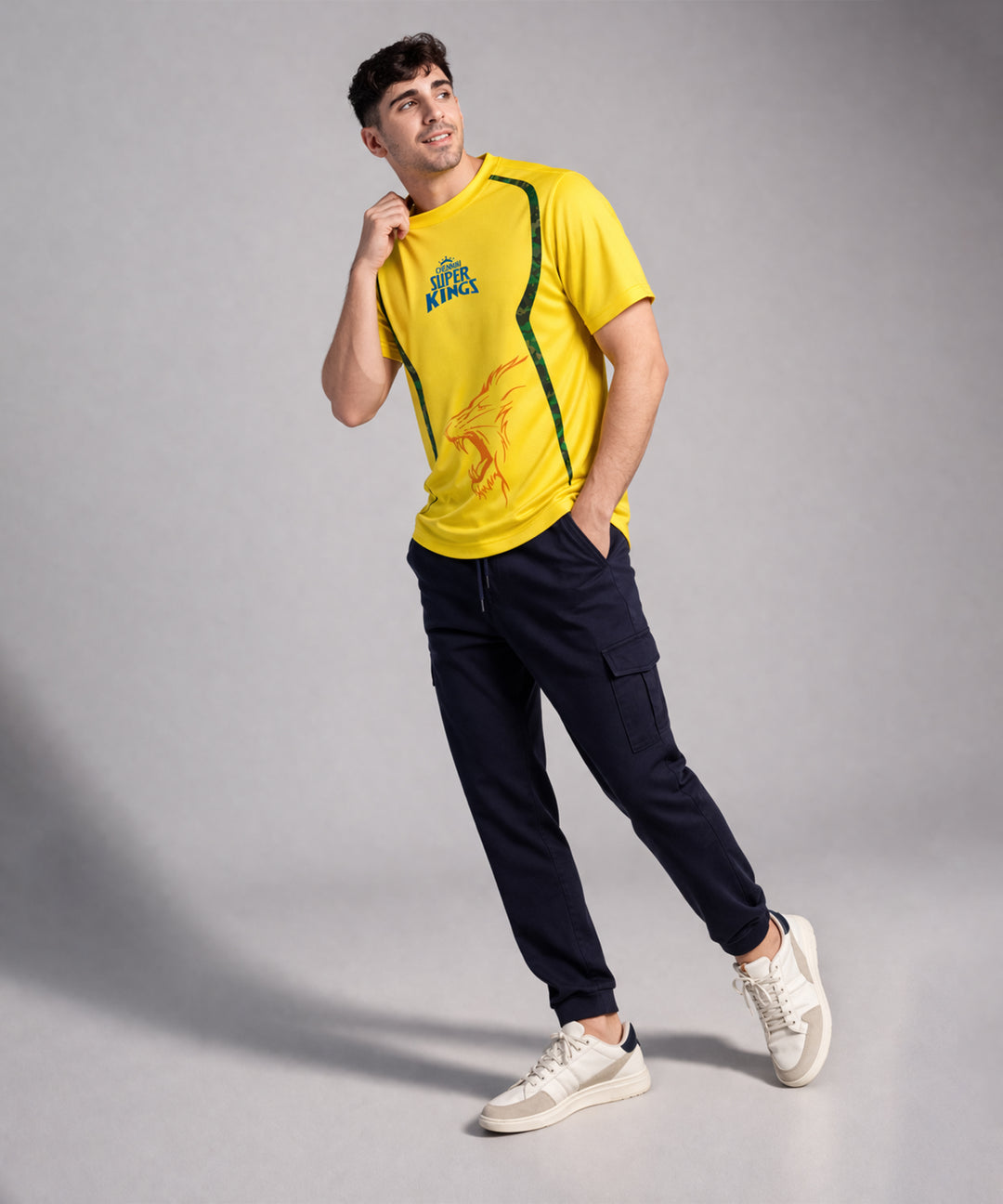 Mens IPL Cricket Jersey T-Shirt | CSK