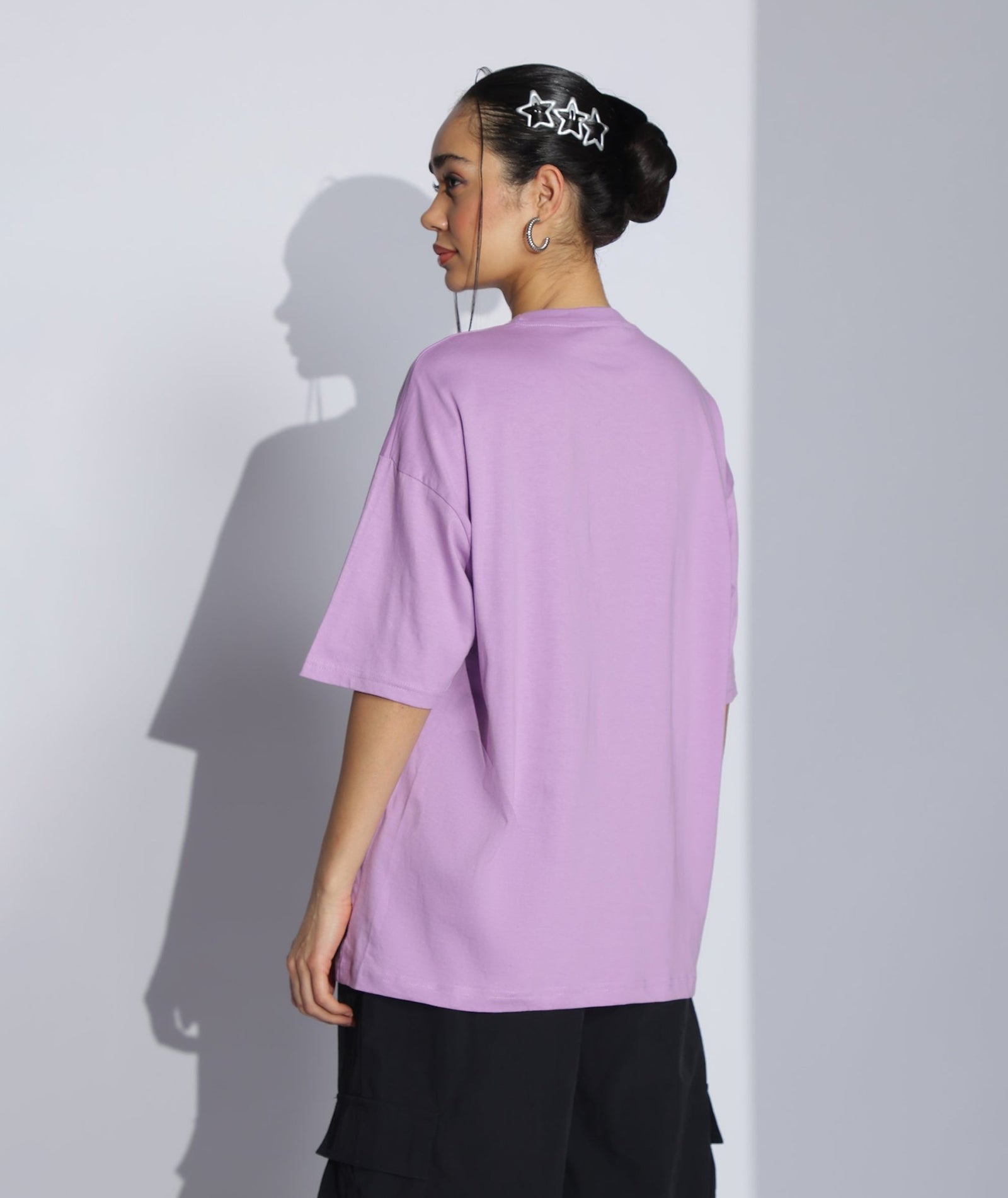 Womens Super Oversized Tshirt | Lavender