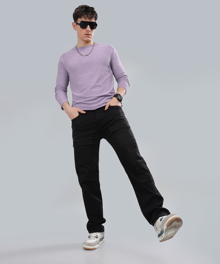 Men's Full Sleeve Polycotton T-Shirt