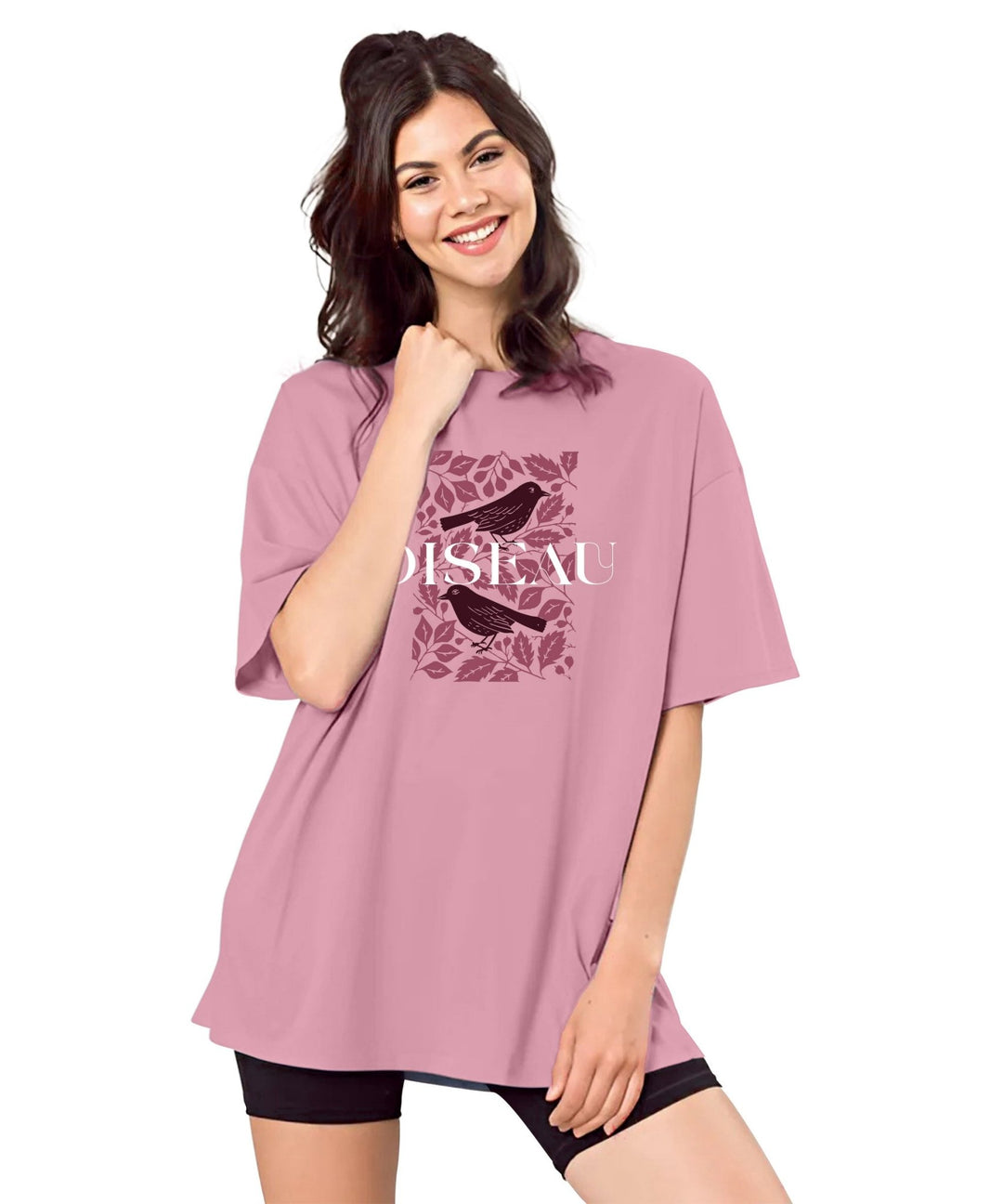 Womens printed Oversized Tshirt