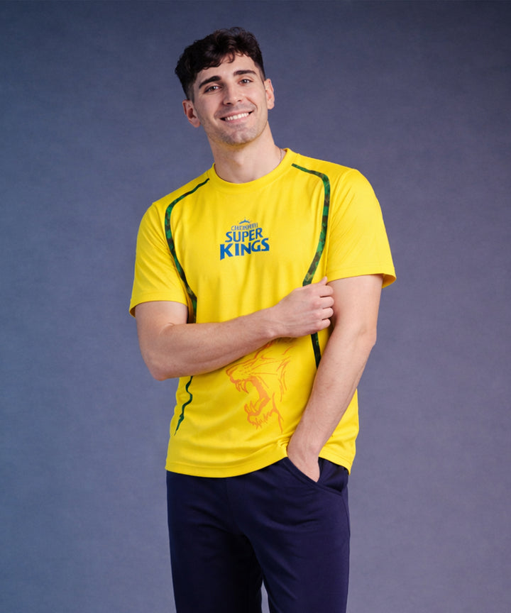 Mens IPL Cricket Jersey T-Shirt | CSK