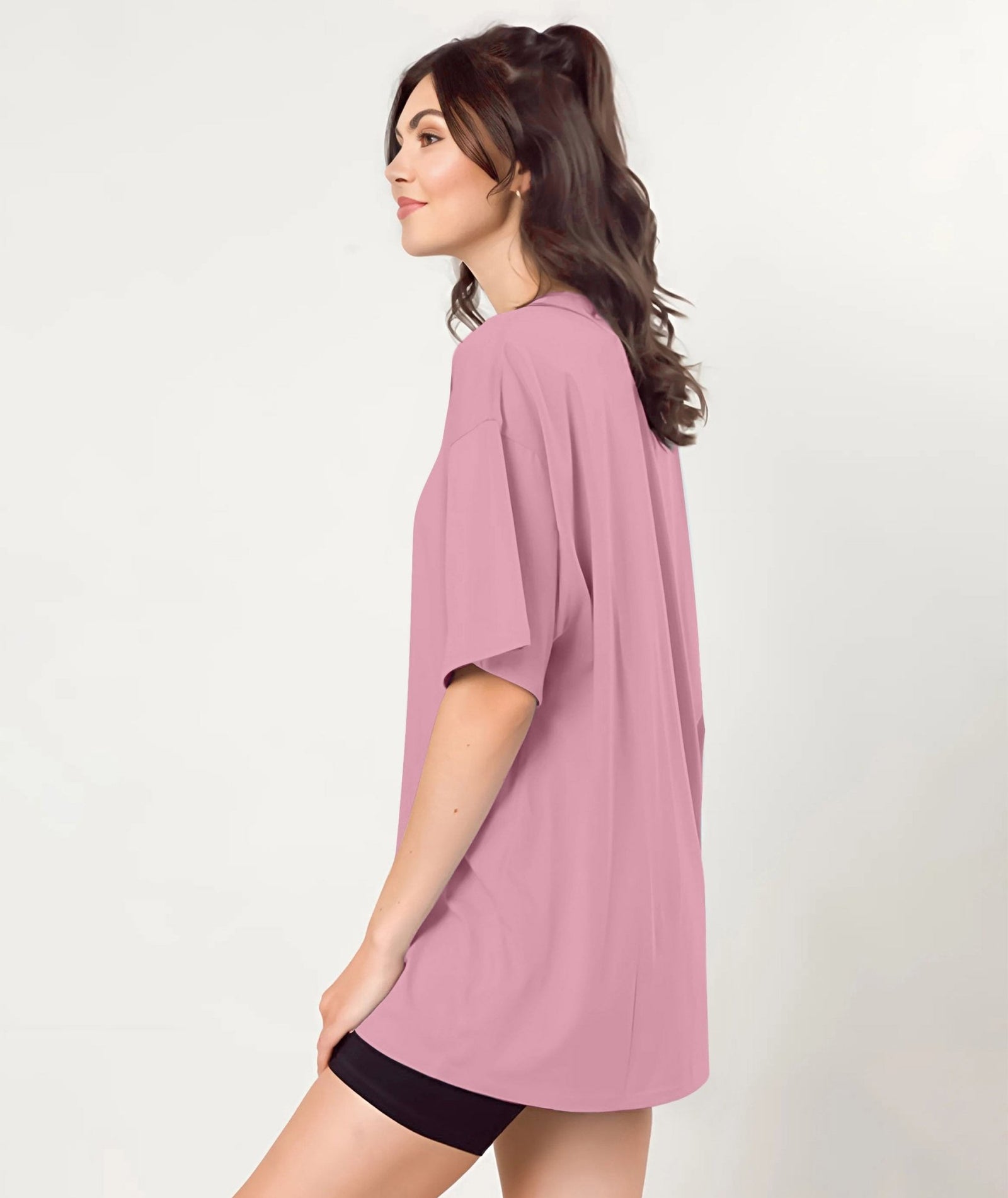 Womens printed Oversized Tshirt