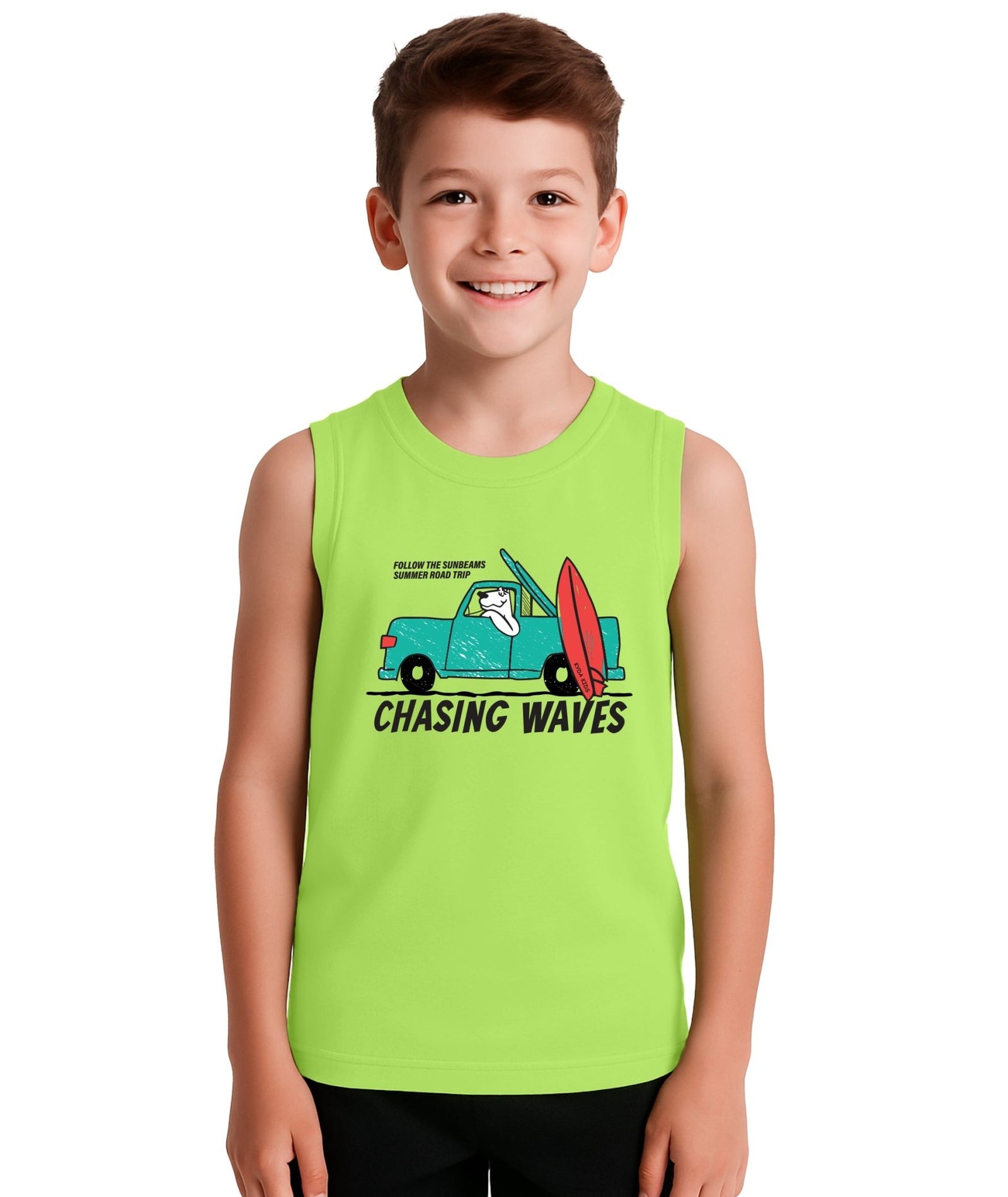 BOYS PRINTED VEST (PACK OF 3)