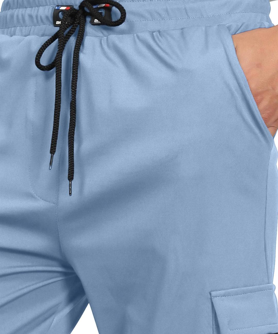 Mens Regular Fit Cargo Trackpants