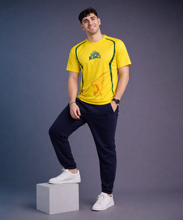 Mens IPL Cricket Jersey T-Shirt | CSK
