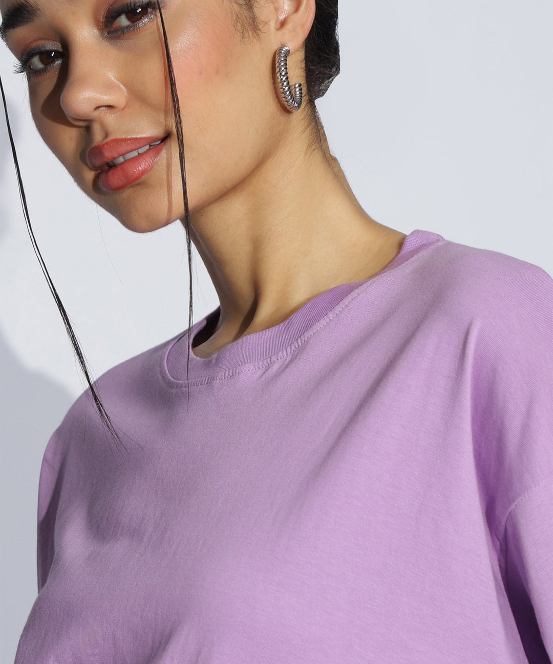 Womens Super Oversized Tshirt | Lavender