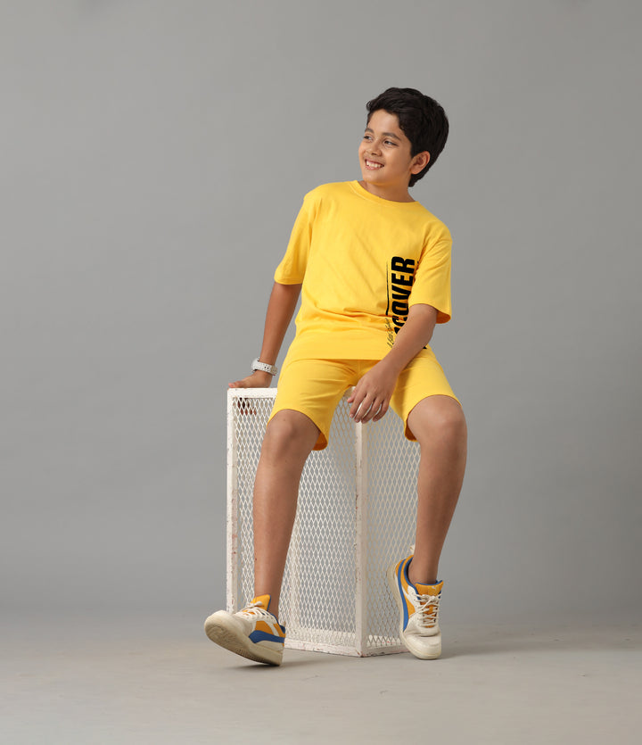 BOYS COORDS in YELLOW