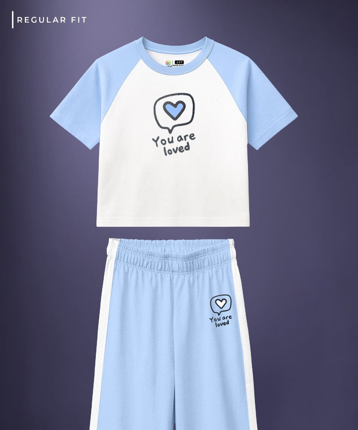 Girls Trendy Co-Ord Set – Regular Fit