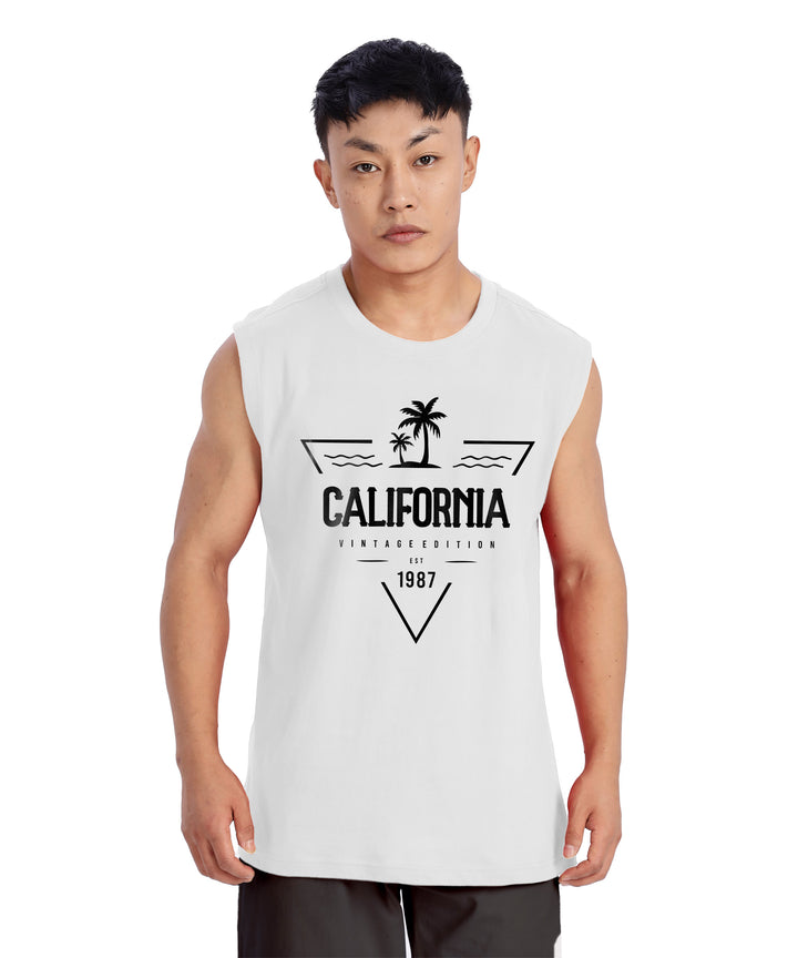 White Mens Relaxed Fit Tshirt