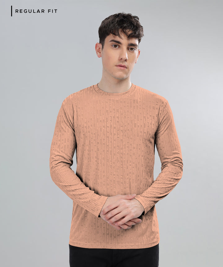Men's Full Sleeve Polycotton T-Shirt