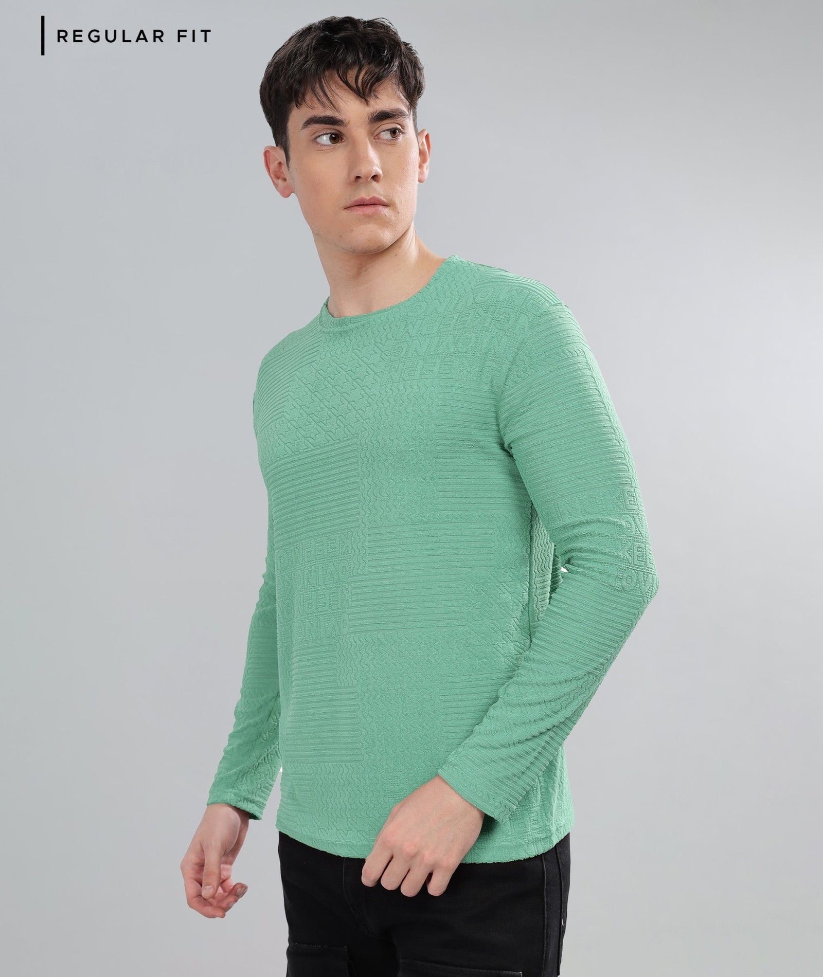 Men's Full Sleeve Polycotton T-Shirt