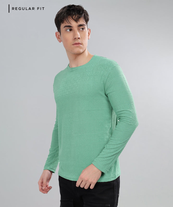 Men's Full Sleeve Polycotton T-Shirt