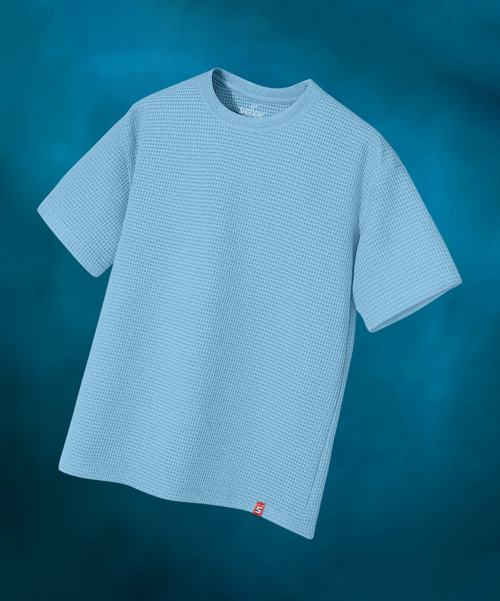 Men's Oversized Light Blue T-Shirt