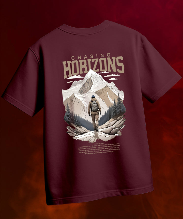 MAROON Men's Relaxed Fit T-Shirt