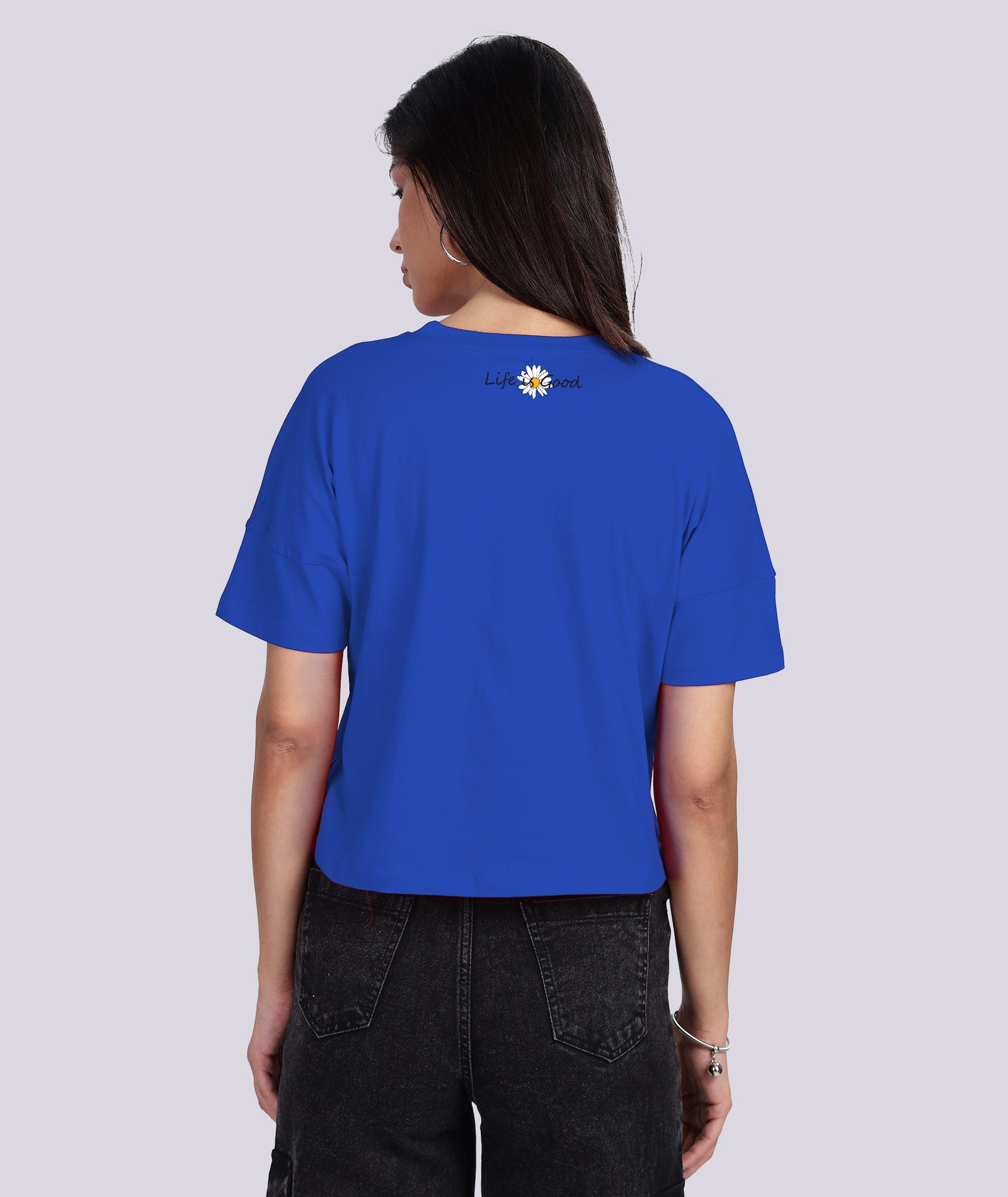 Womens Printed Half Sleeve T-shirt