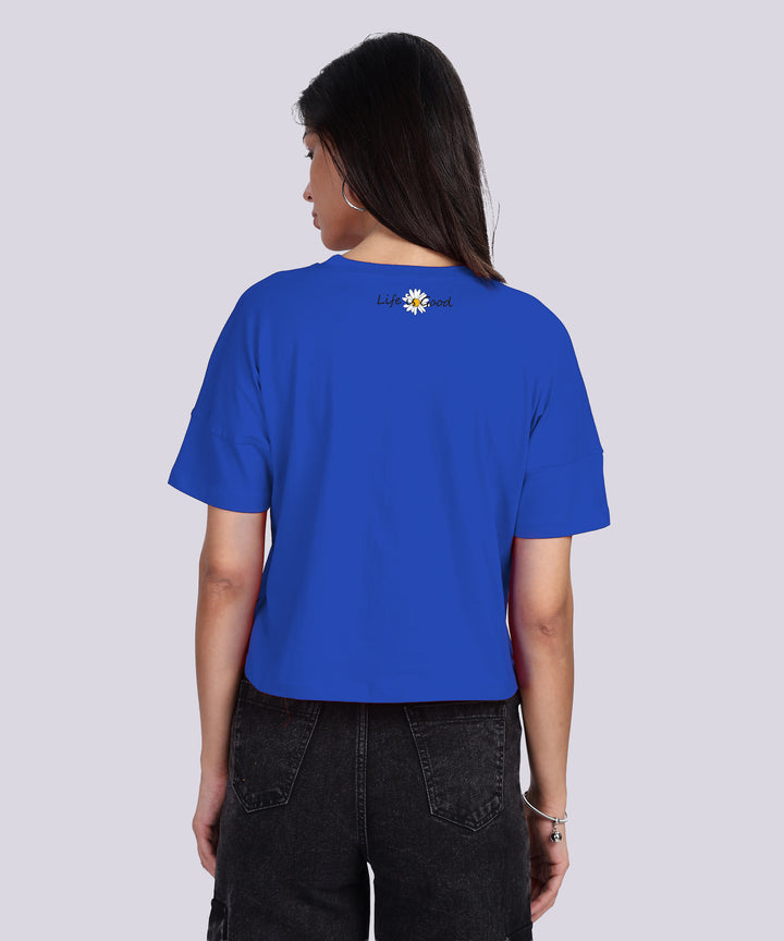 Womens Printed Half Sleeve T-shirt