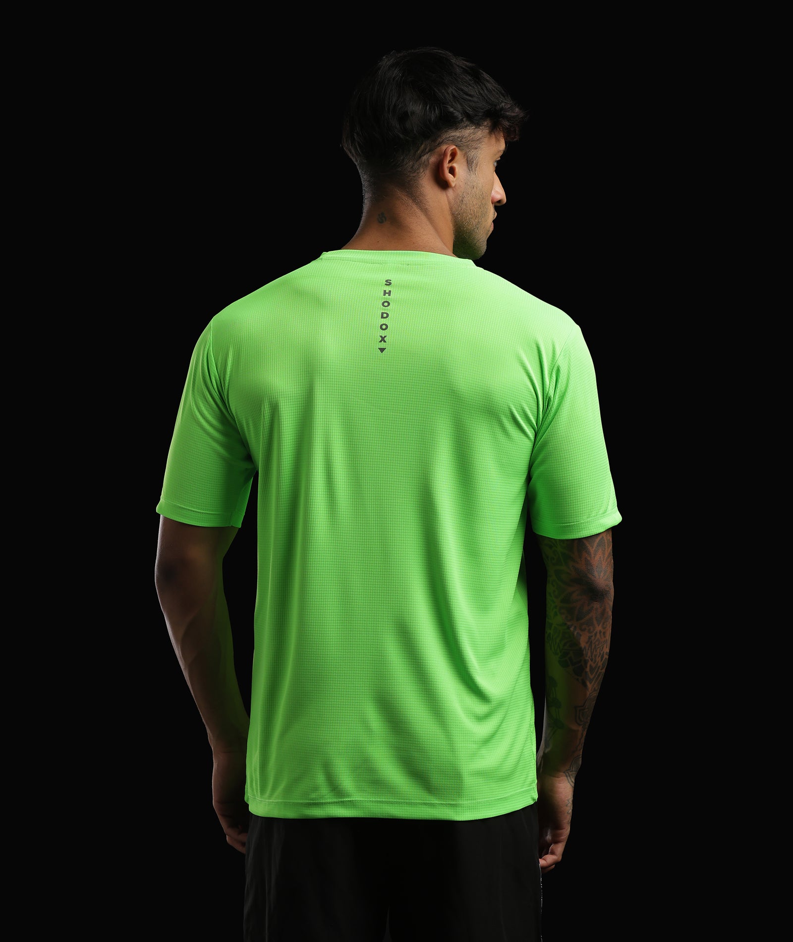 Mens Breathable Lightweight Sports T-Shirt | Green