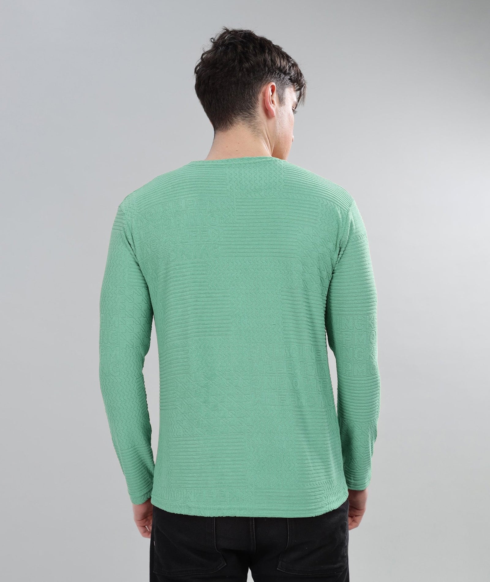 Men's Full Sleeve Polycotton T-Shirt