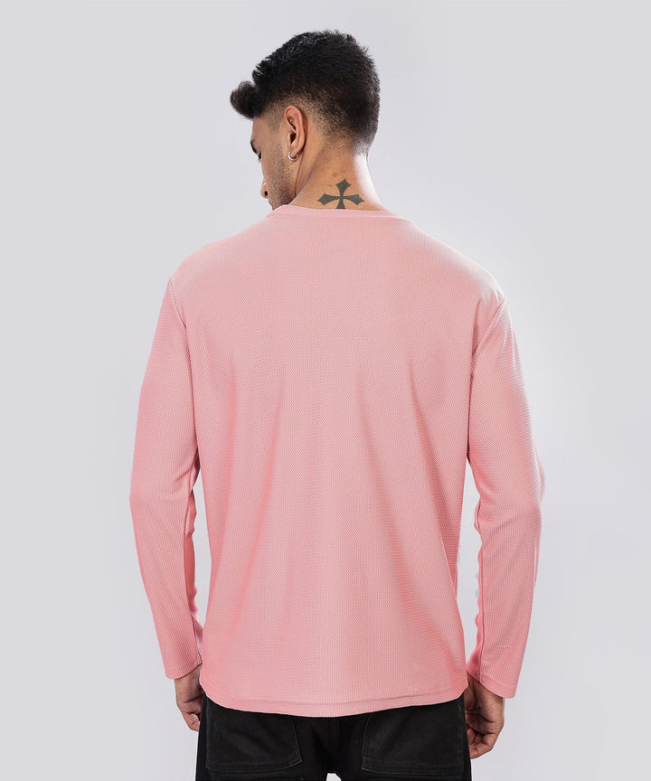 Men’s Regular Fit Polyblend Long Sleeve T-Shirt