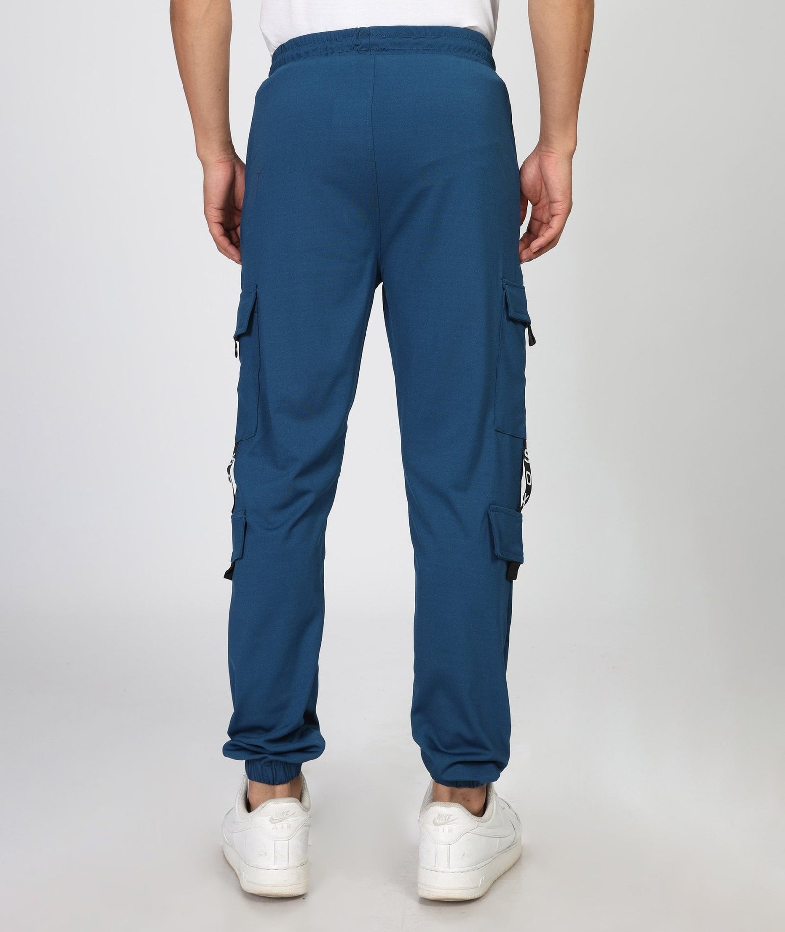 Mens Regular Fit Cargo Trackpants