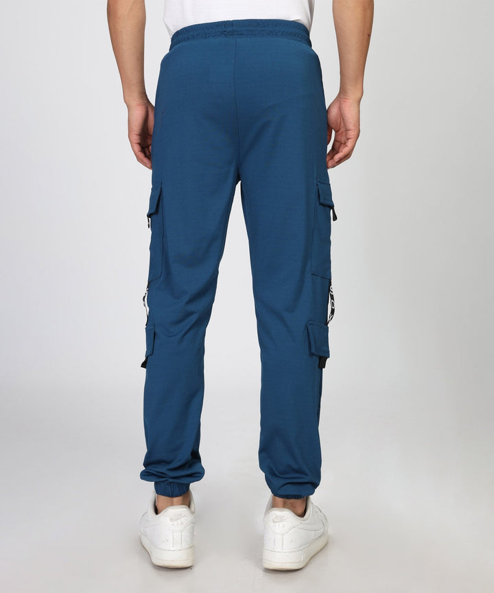 Mens Regular Fit Cargo Trackpants