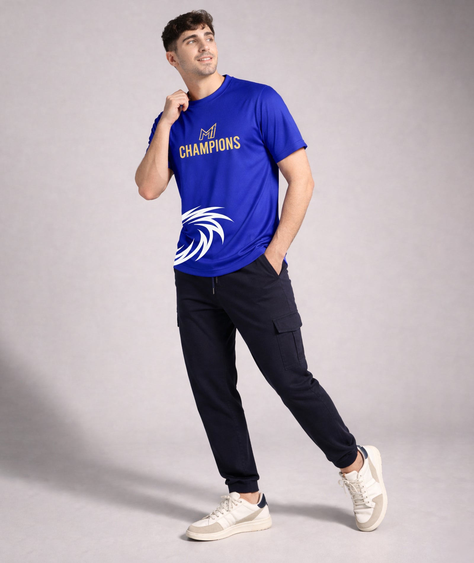 Mens IPL Cricket Jersey T-Shirt | MI