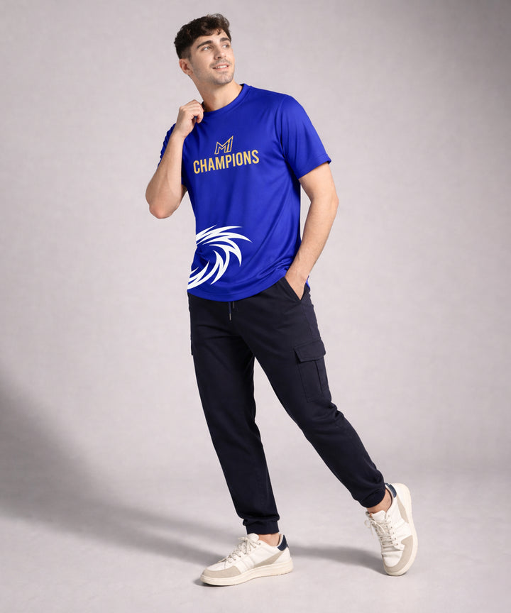 Mens IPL Cricket Jersey T-Shirt | MI