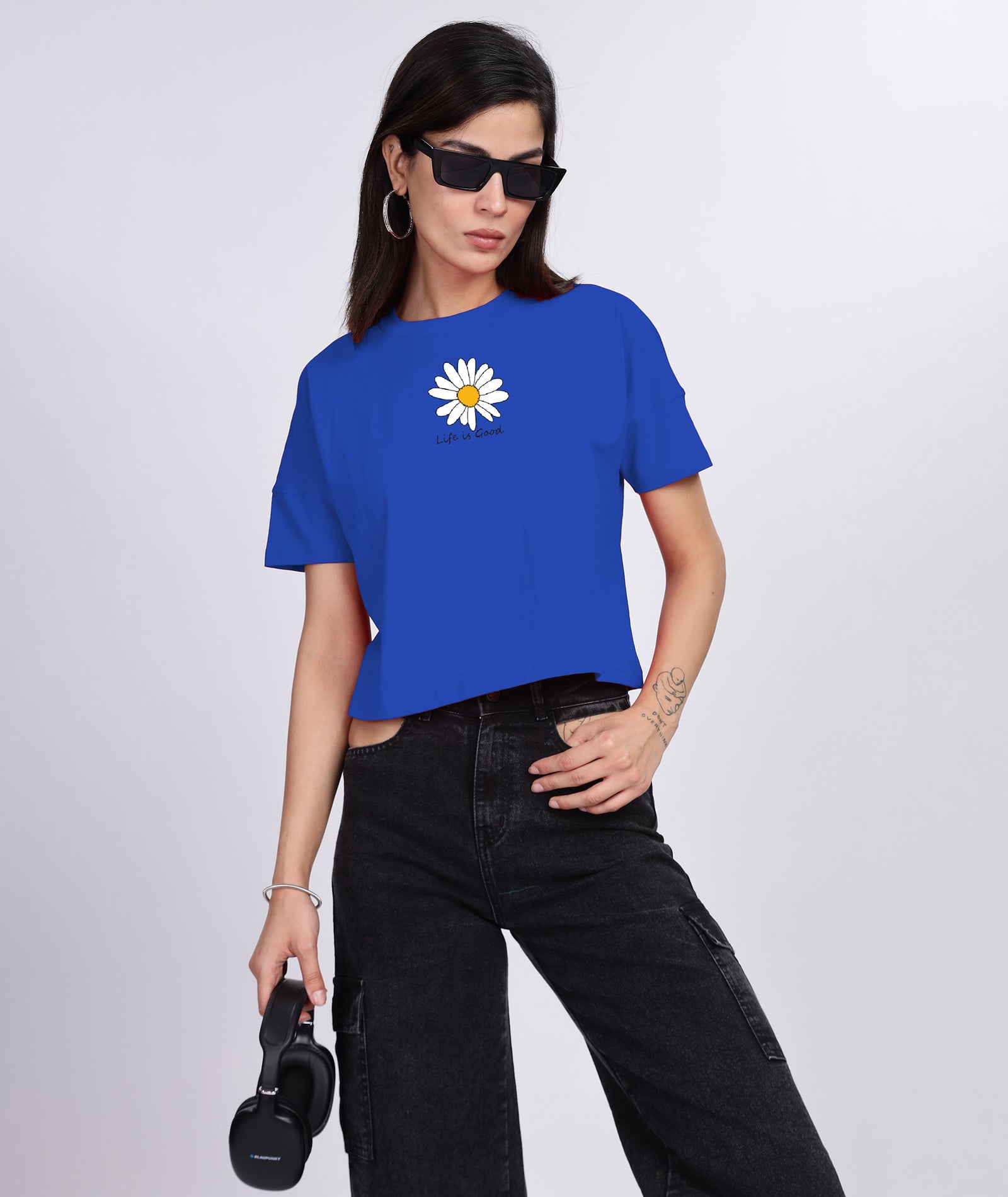 Womens Printed Half Sleeve T-shirt