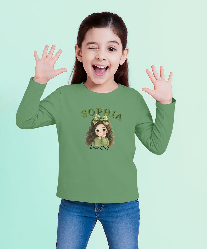 GIRLS FULL SLEEVE TSHIRT
