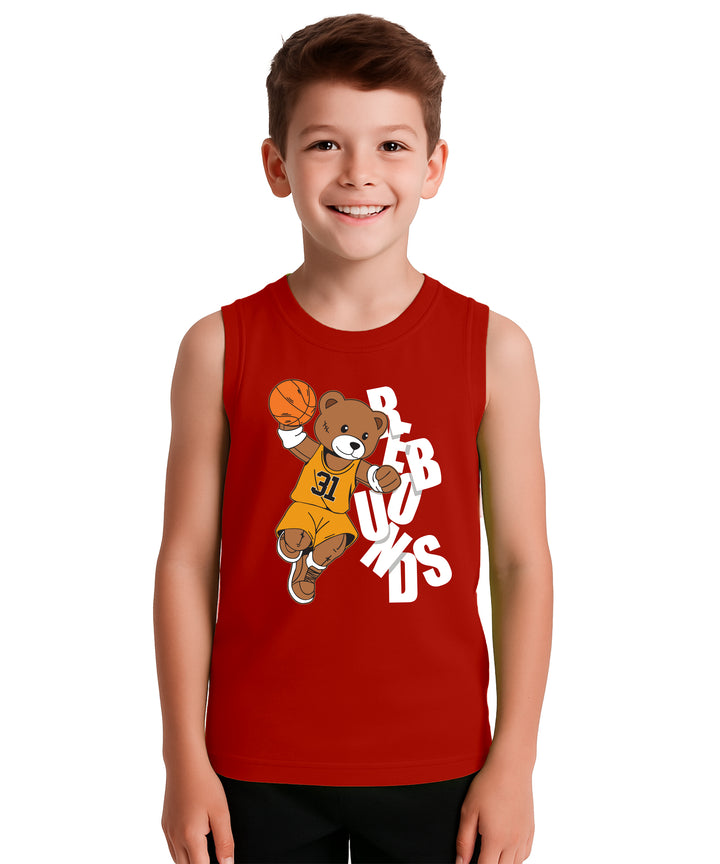 BOYS PRINTED VEST (PACK OF 3)