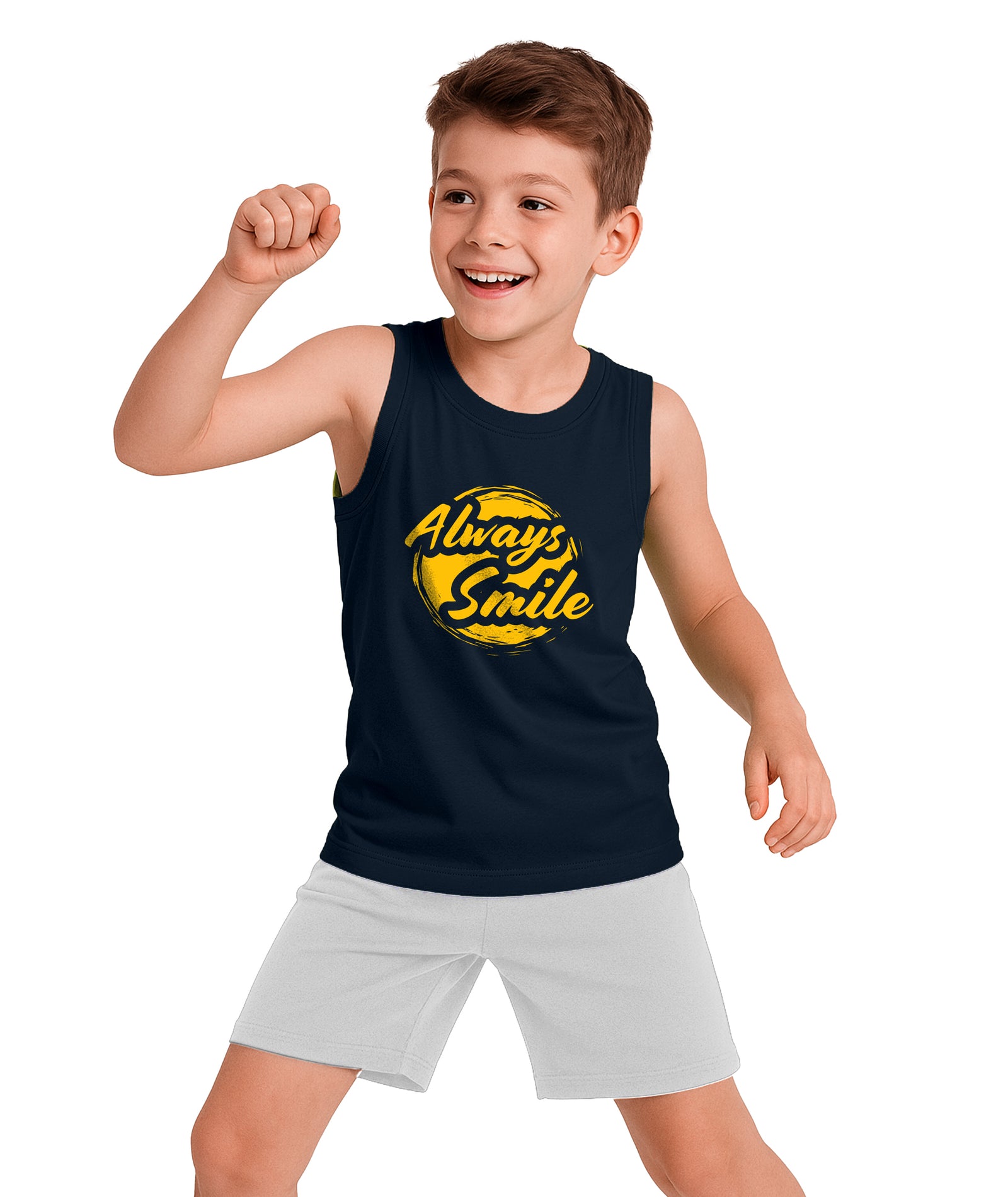 BOYS PRINTED VEST (PACK OF 3)