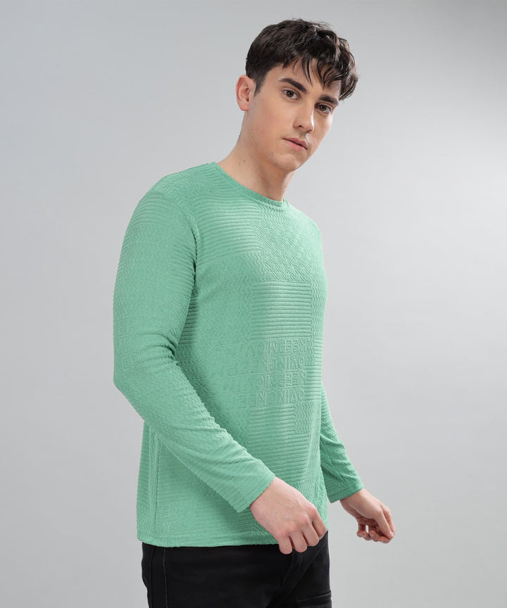 Men's Full Sleeve Polycotton T-Shirt
